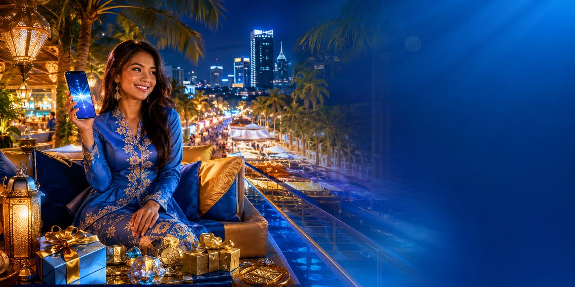 Pengguna membuat deposit untuk pertaruhan odds perlawanan di Kuala Lumpur
